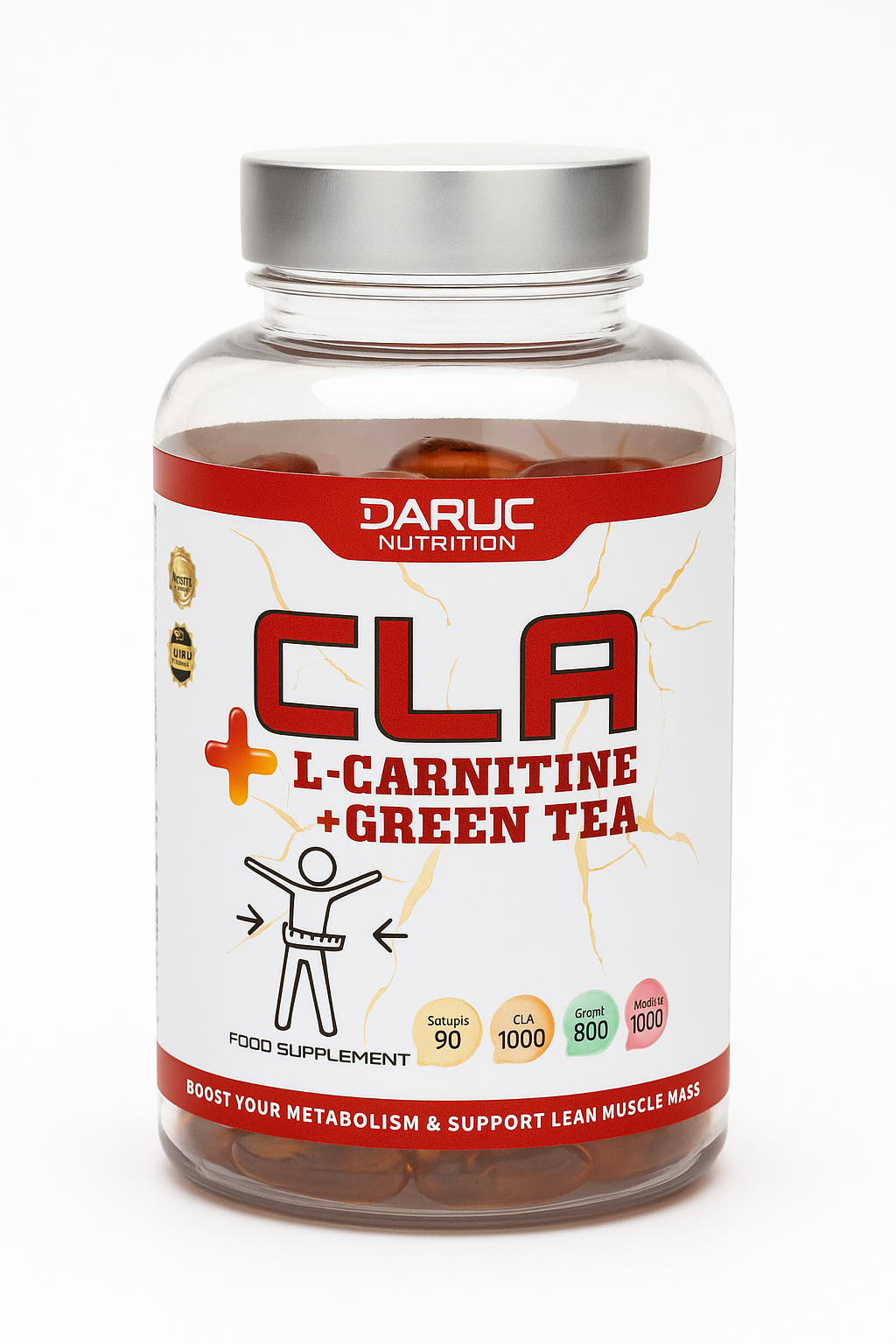 F75DAF1D-11F8-4FEB-9073-72BBEAC50CA3-1.png DARUC CLA + L-Carnitine + Green Tea - Image 1