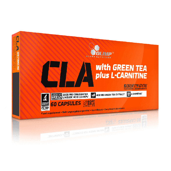 cla-1.png CLA with Green Tea plus L-carnitine Sport Edition - 60 Capsules - Image 1