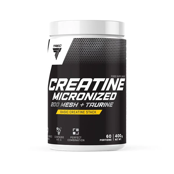 creatine-micronised.webp CREATINE MICRONIZED 200 MESH + TAURINE 200g JAR - Image 1