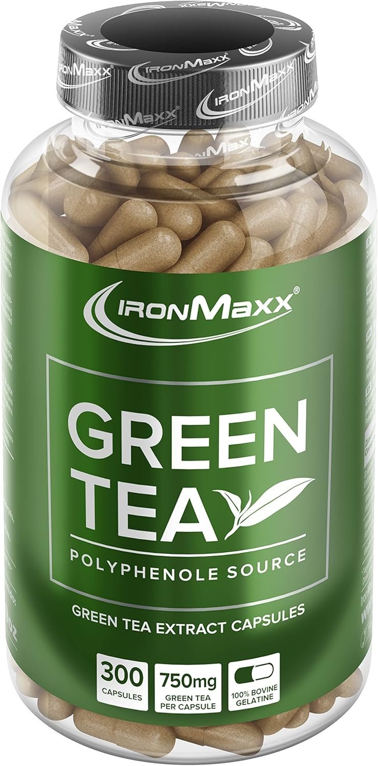 green-tea.jpg Ironmaxx Green Tea 300 caps - Image 1