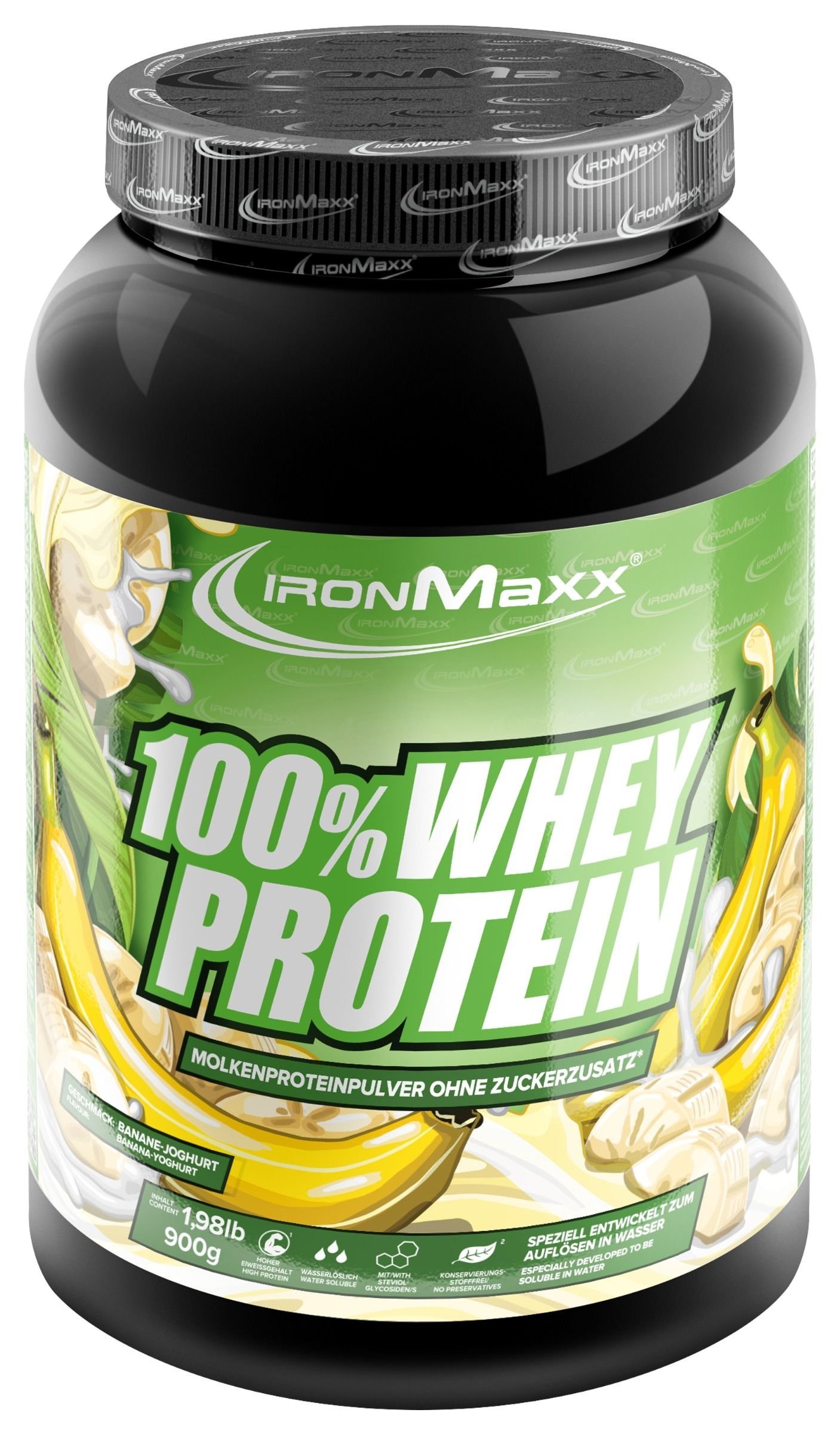 ironmaxx_100__whey_protein_900g_banane_joghurt_neu_copy_1.jpg Ironmaxx 100% whey protein 900gm - Image 1