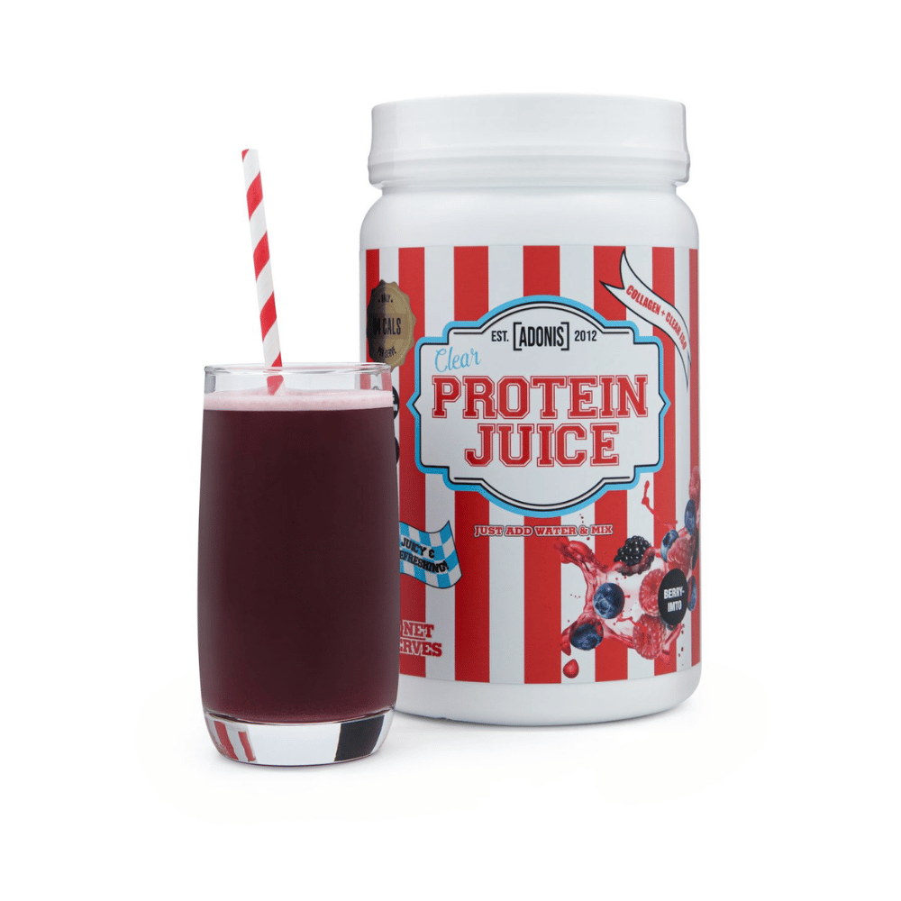 15 CLEAR PROTEIN JUICE (Collagen + Clear Whey Iso) – vimto berry - Image 1