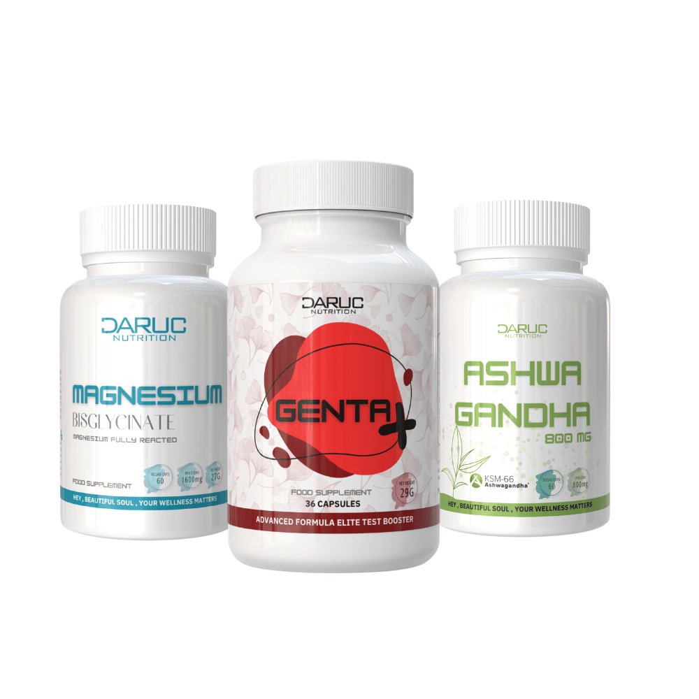 3 CALM PACKAGE DARUC ( Magnesium + ashwagandha + genta + ) - Image 1