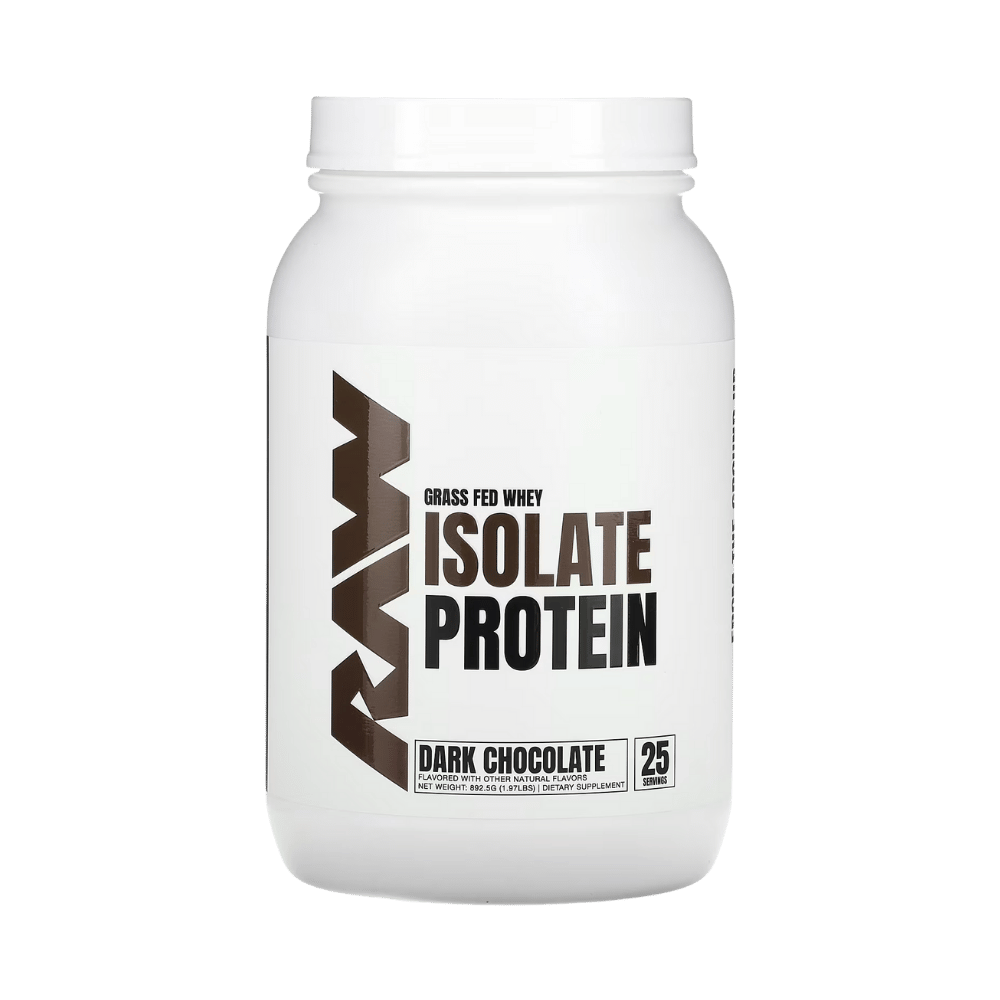 30 Raw Protein Whey Isolate Dark Chocolate 1.97LB - الصورة 1