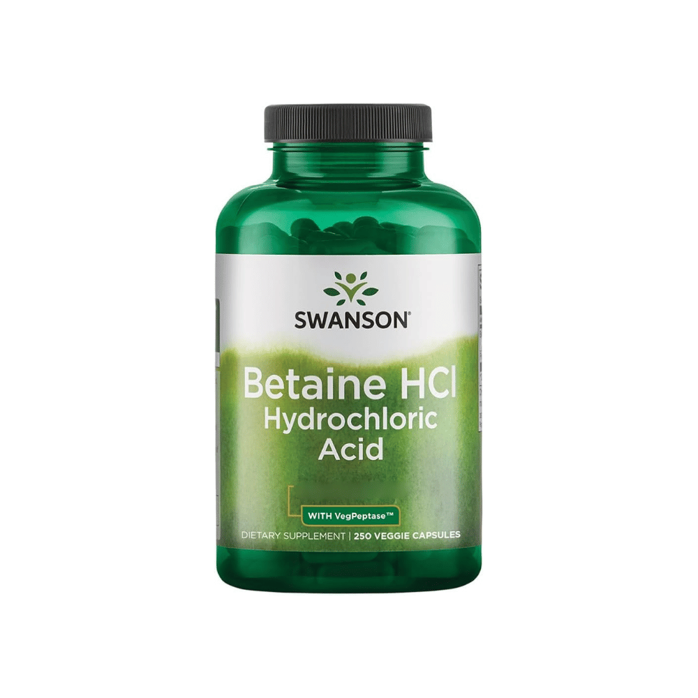 46 SW BETAINE HCL ACID W/VGPEPT 250CAP - Image 1