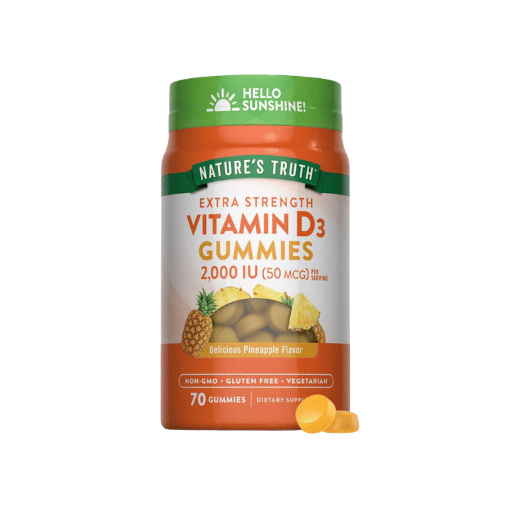 34 Nature’s Truth Vitamin D3 2000 IU (50mcg) 70 Gummies - الصورة 1