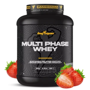 Big Man Multi-Phase Whey 2 kg strawberry