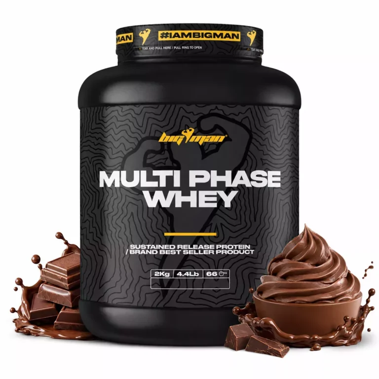 BigMan Multi Phase Whey Protein 2kg Chocolate 66 Servings