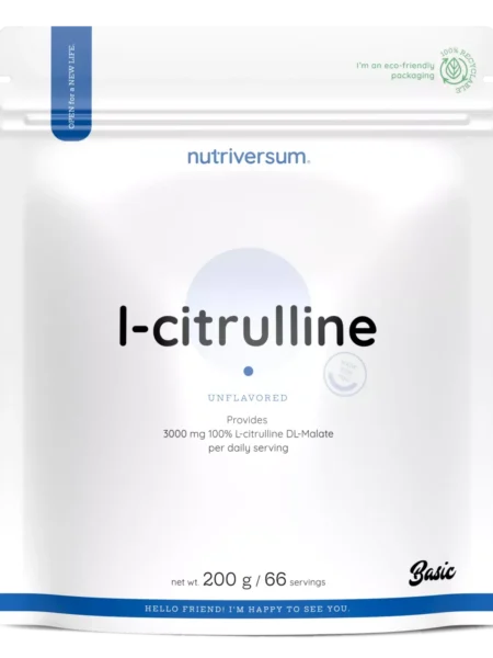 Nutriversum Basic Citrulline 200g Unflavored at Qimia Oman Muscat