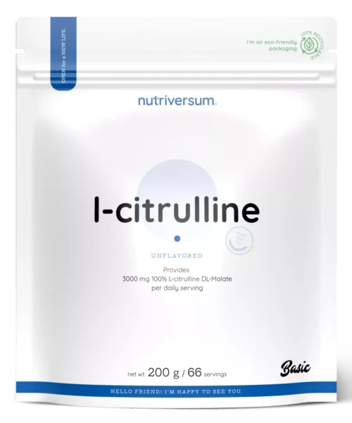 Nutriversum Basic Citrulline 200g Unflavored at Qimia Oman Muscat