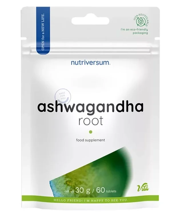 2290393000 NUTRIVERSUM VITA ASHWAGANDHA ROOT 60 Tabs - Image 1
