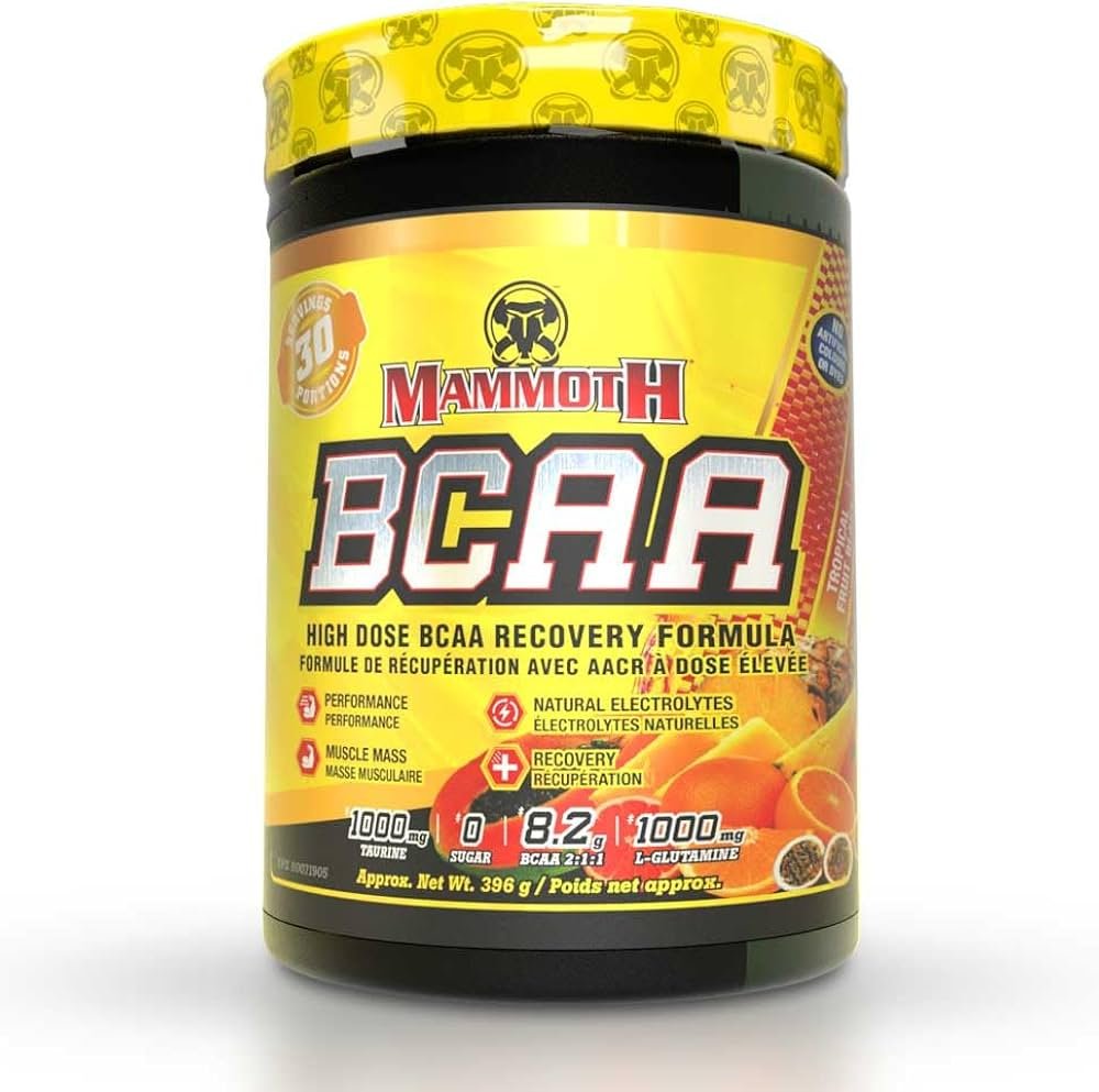 61u3lV56VoL._AC_UF1000,1000_QL80_ Mammoth BCAA 30 Servings - Image 1