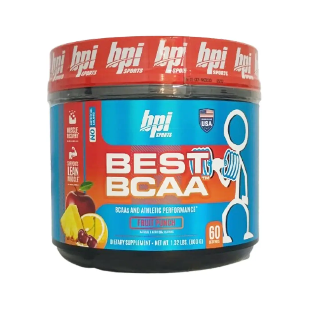 BPI_Sports_Best_BCAA_600g_Fruit_Punch_Serving_60_1 Bpi Best Bcaa 600 G 60 Servings - Image 1