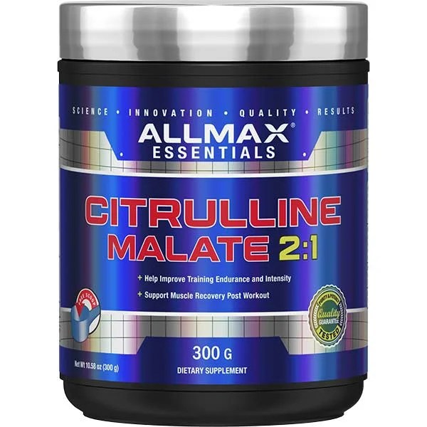 allmax-essentials-citrulline-malate-300g_grande ALLMAX CITRULINE MALATE 2:1 300 G - Image 1