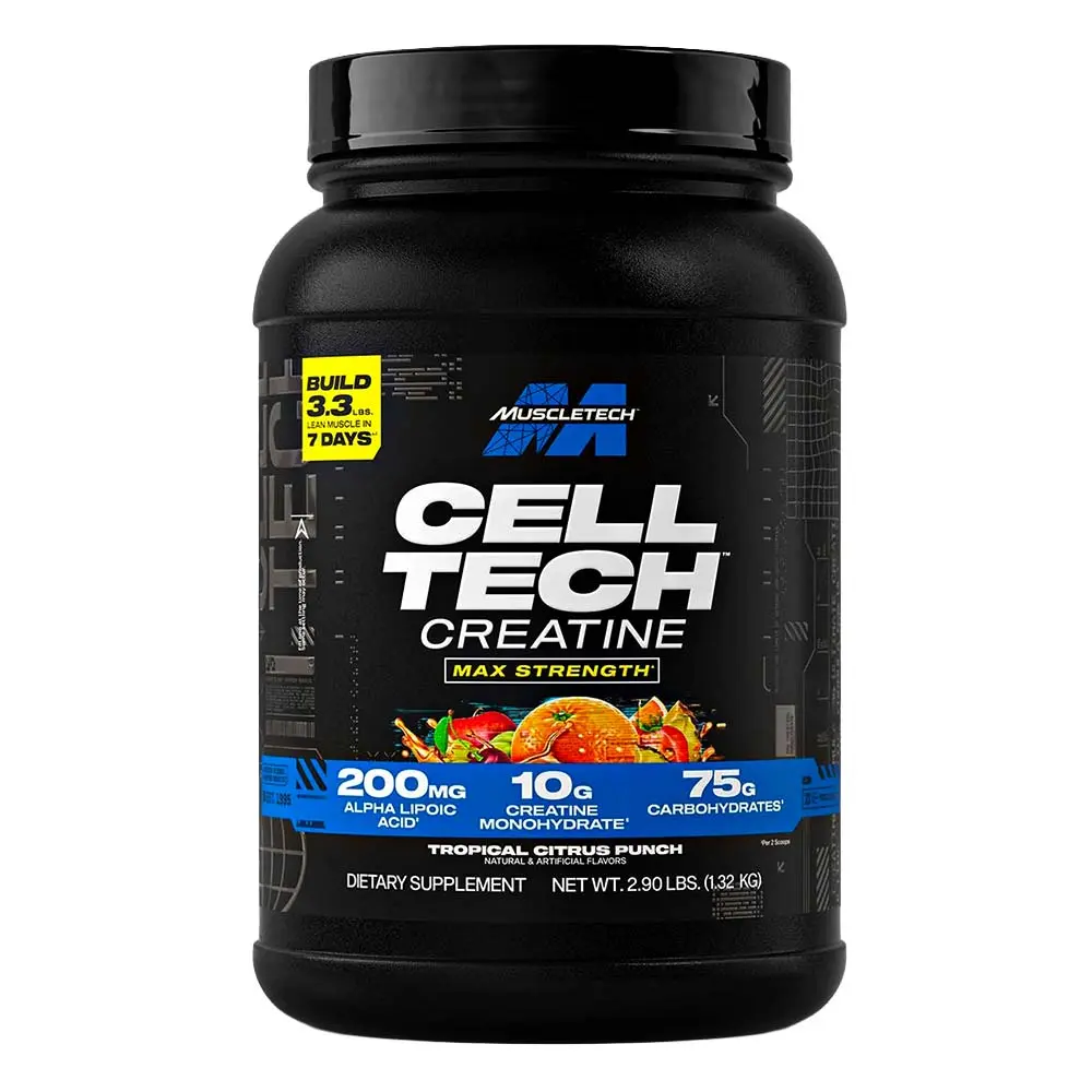 cCVTyups0vBAs8yylf0YbSIVoQpUSe45uzhUAu0P MuscleTech Cell Tech Creatine 2.9 Lb - Image 1